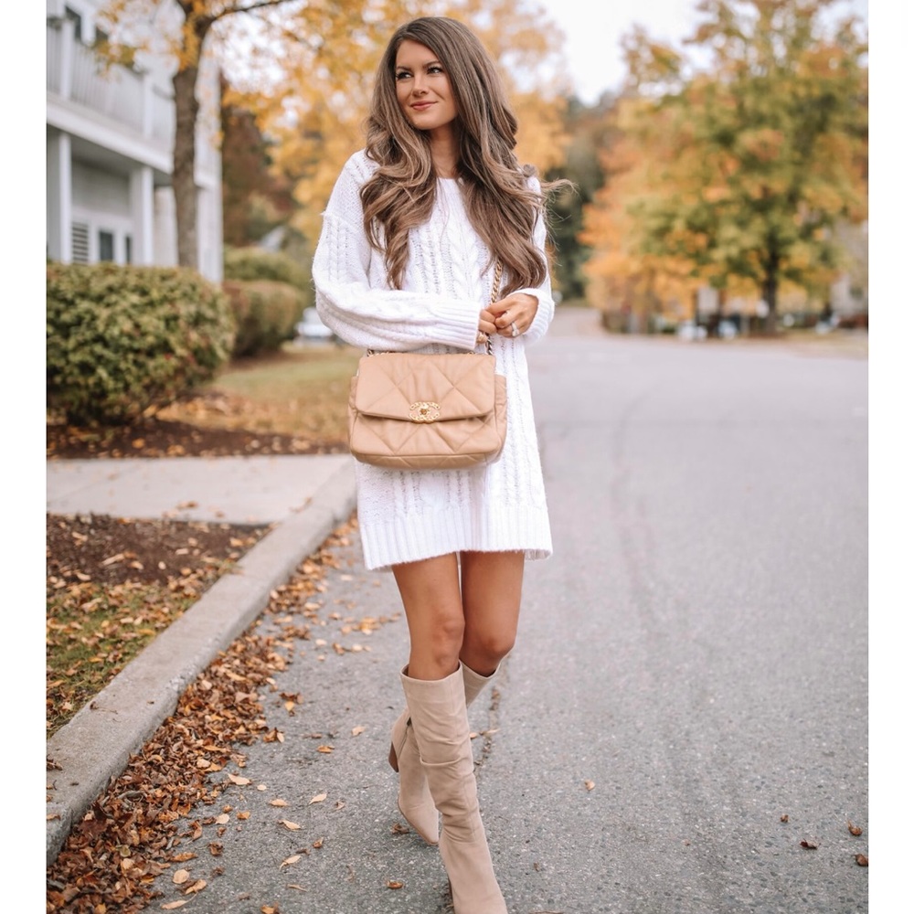 Pink Lily Sweater Dress